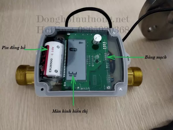 Bộ phận hiển thị đồng hồ siêu âm Woteck