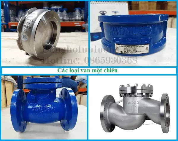 cac_loai_van_mot_chieu Các loại van một chiều