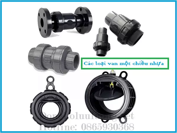 cac_loai_van_mot_chieu_nhua Các loại van một chiều nhựa
