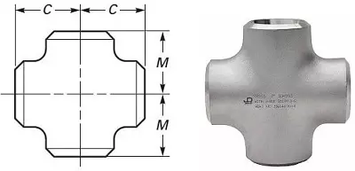 Cấu tạo chữ thập inox