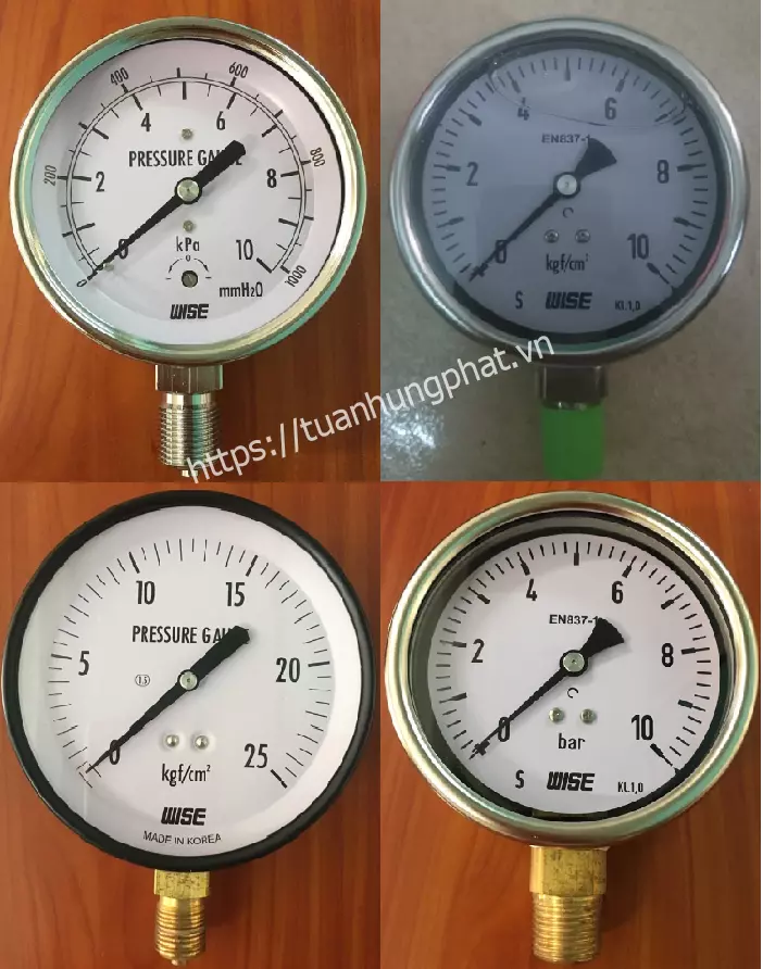 đồng hồ đo áp lực nước