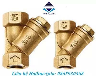 Lọc y đồng lắp ren