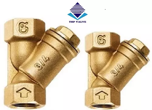 Lọc y bằng đồng lắp ren