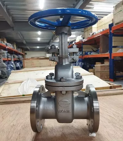 Van cổng inox wonil