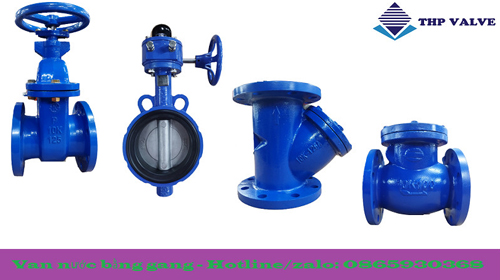 van nước làm bằng gang