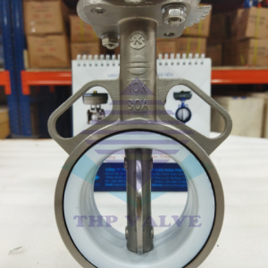 Van bướm inox tay gạt Wonil