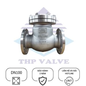 Van một chiều inox DN100