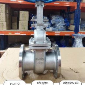 Van cổng inox mặt bích Wonil DN100