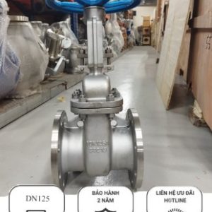 Van cổng inox mặt bích Wonil DN125