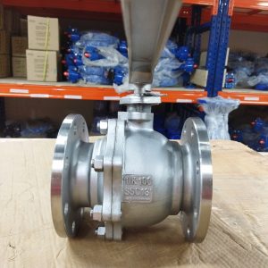 Van bi inox 304 mặt bích Wonil DN100