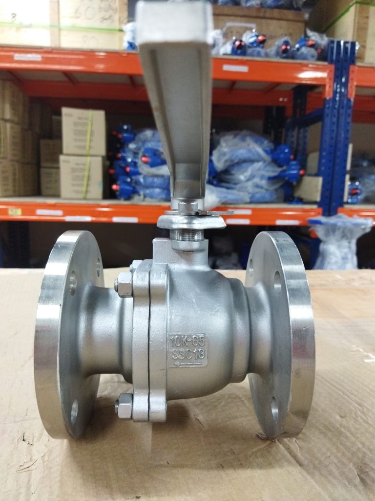Van bi inox 304 mặt bích Wonil DN65