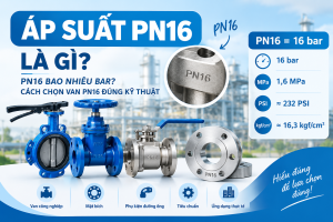 Áp suất PN16 là gì?
